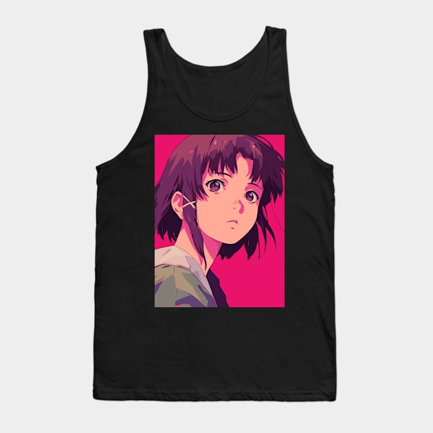 Serial Experiments Lain Tank Top by NeonOverdrive